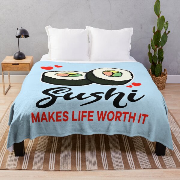 Item preview, Sushi makes life worth it designed and sold by jonmlam.