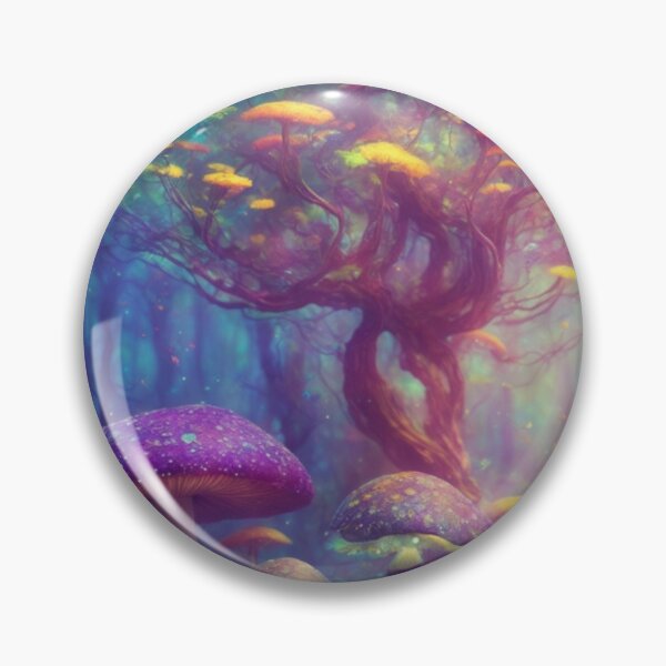 Artikelvorschau, Enchanting Psychedelic Mushroom Forest: Ultra Detailed Artistic Photography entworfen und verkauft von RedArtG09.