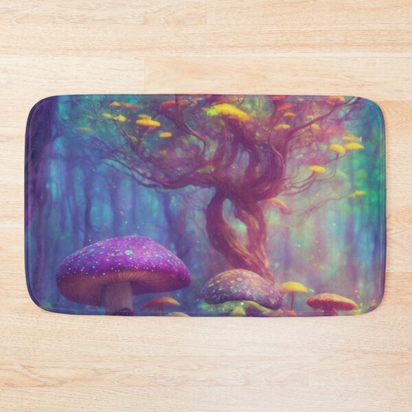 Item preview, Enchanting Psychedelic Mushroom Forest: Ultra Detailed Artistic Photography designed and sold by RedArtG09.