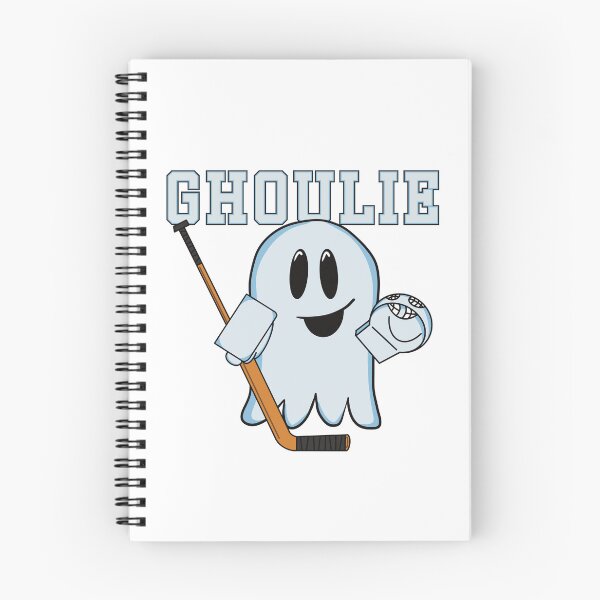Item preview, Ghoulie the Goalie - Ice Hockey Ghost designed and sold by HockeyGhost.