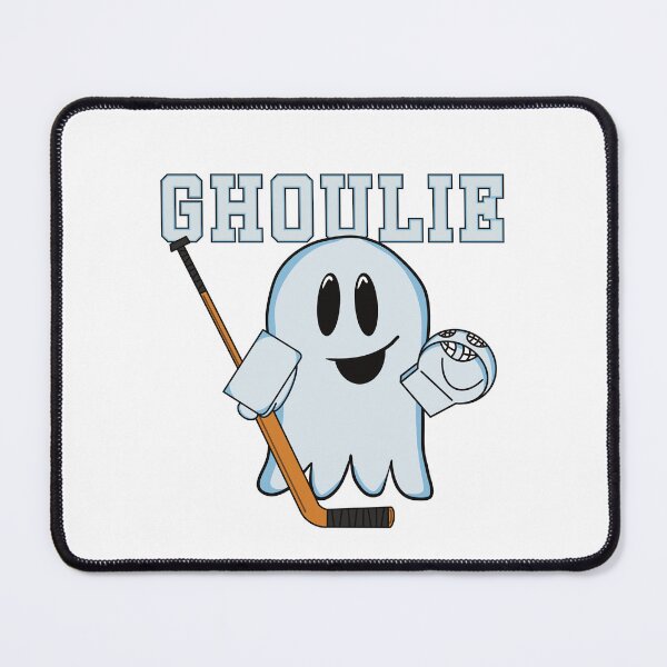 Item preview, Ghoulie the Goalie - Ice Hockey Ghost designed and sold by HockeyGhost.
