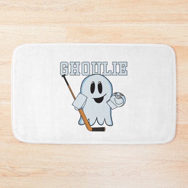 Item preview, Ghoulie the Goalie - Ice Hockey Ghost designed and sold by HockeyGhost.