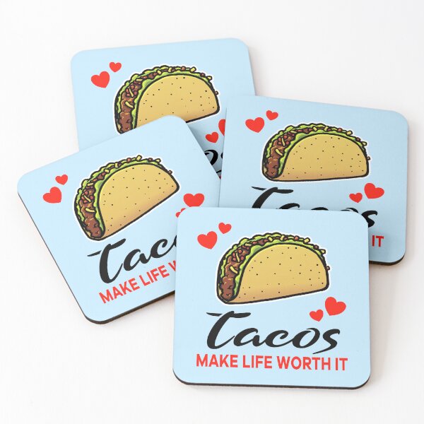 Item preview, Tacos make life worth it designed and sold by jonmlam.