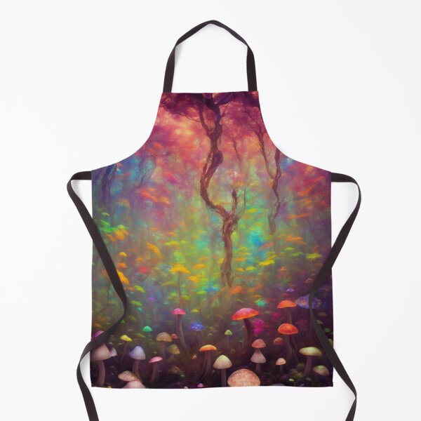 Item preview, Midnight Aura: Dreamy and Glowing Forest with Detailed Face designed and sold by RedArtG09.