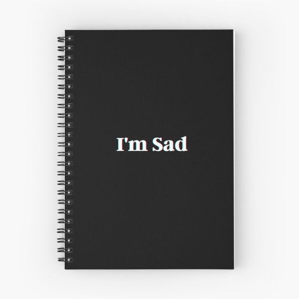 Item preview,  I am sad designed and sold by PostiveText.