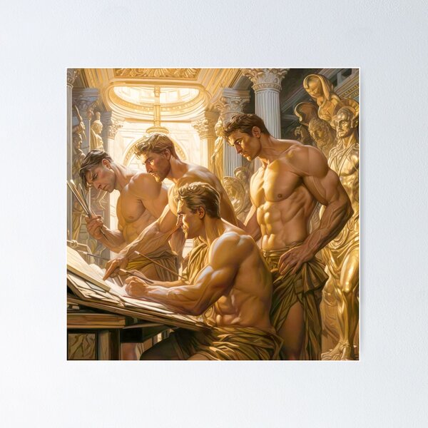 Item preview, Builders of the Great Greek Temple designed and sold by GymDreams.