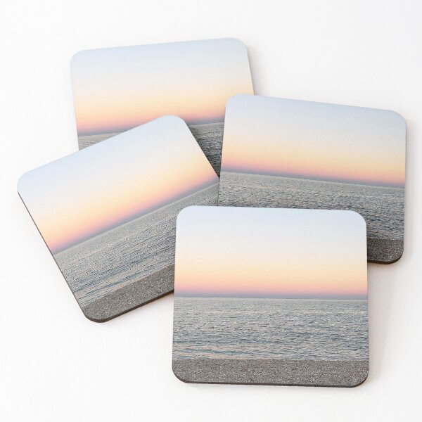 Item preview, Sunset over Beach Stones designed and sold by Zakrytos ★★★★★.