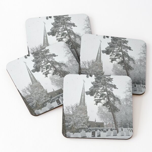 Item preview, KABFA St Mary's Church in the snow Hinckley  designed and sold by KABFA Designs.