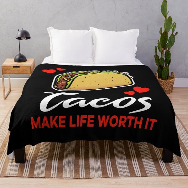 Item preview, Tacos make life worth it saying designed and sold by jonmlam.