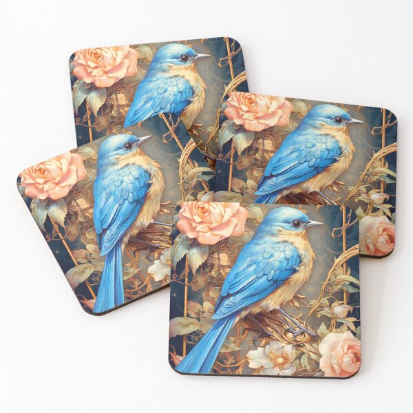 Item preview, Vintage Blue Bird designed and sold by Art by Lilia.