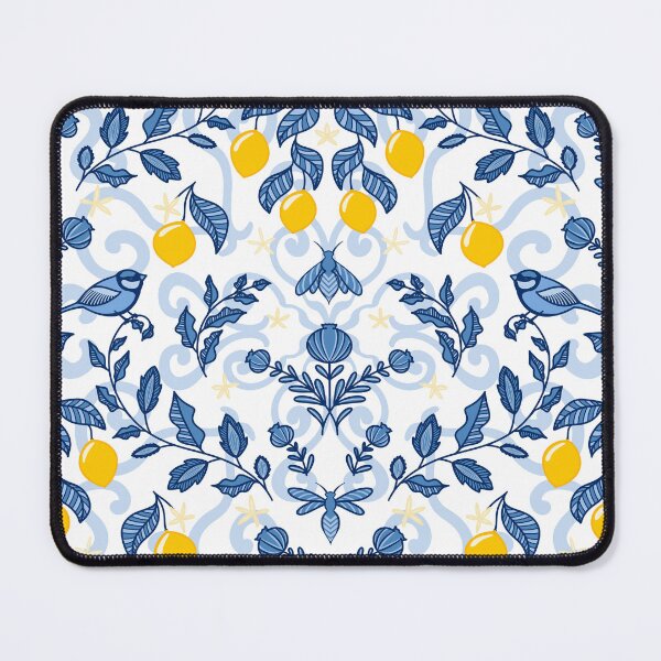 Item preview, azul italiano y amarillo designed and sold by Alexandra Hrincu.