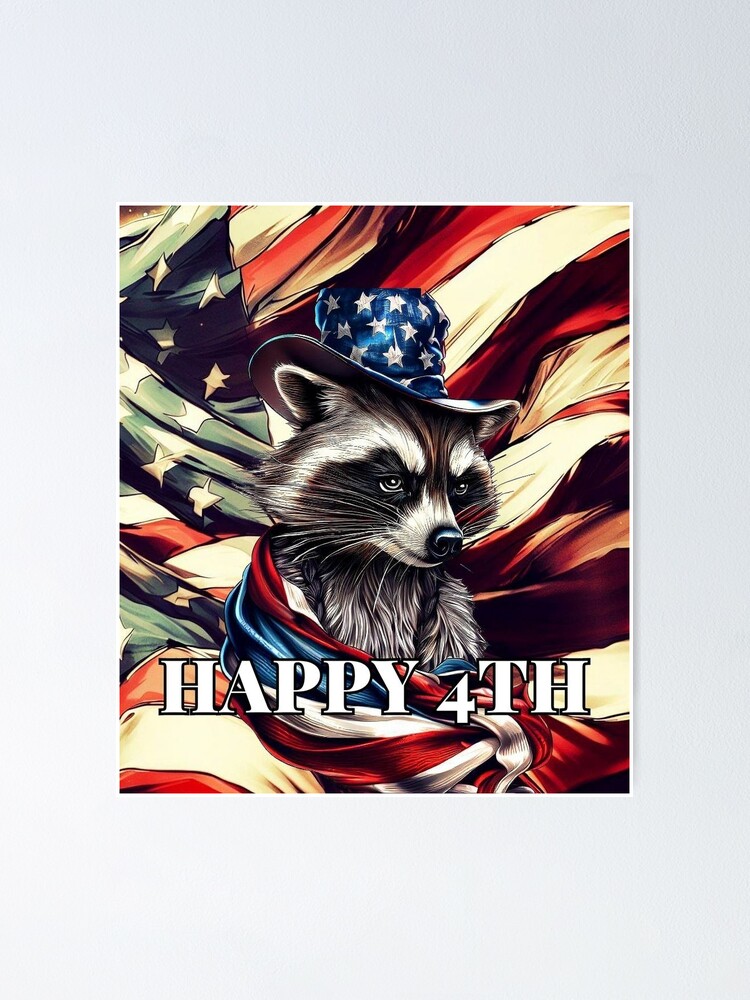 American 4th of July Cowboy Hat Graphic by Painting Pixel Studio