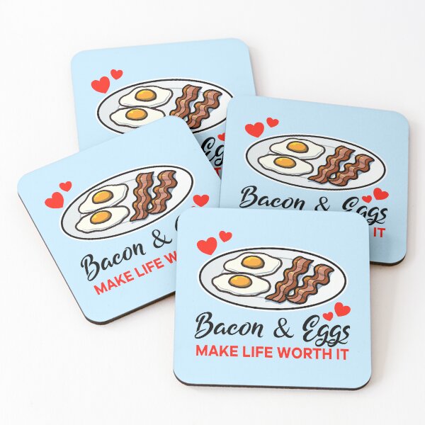 Artikelvorschau, Bacon and Eggs make life worth it entworfen und verkauft von jonmlam.