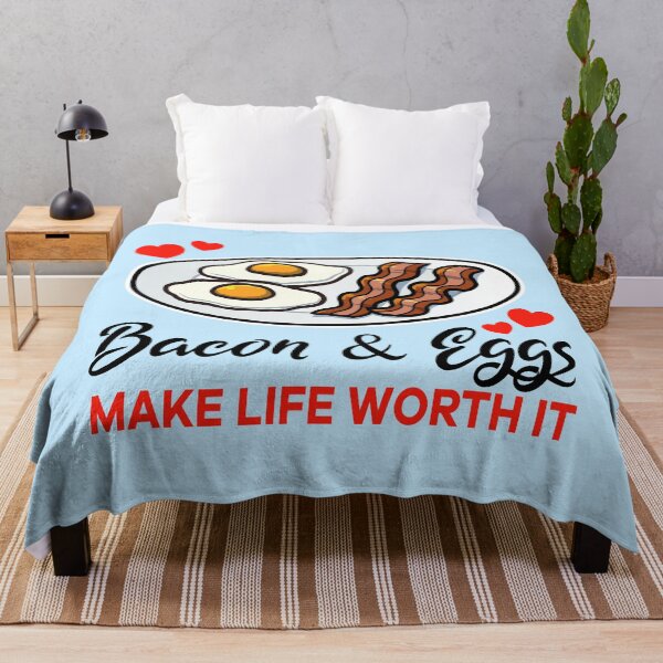 Artikelvorschau, Bacon and Eggs make life worth it entworfen und verkauft von jonmlam.