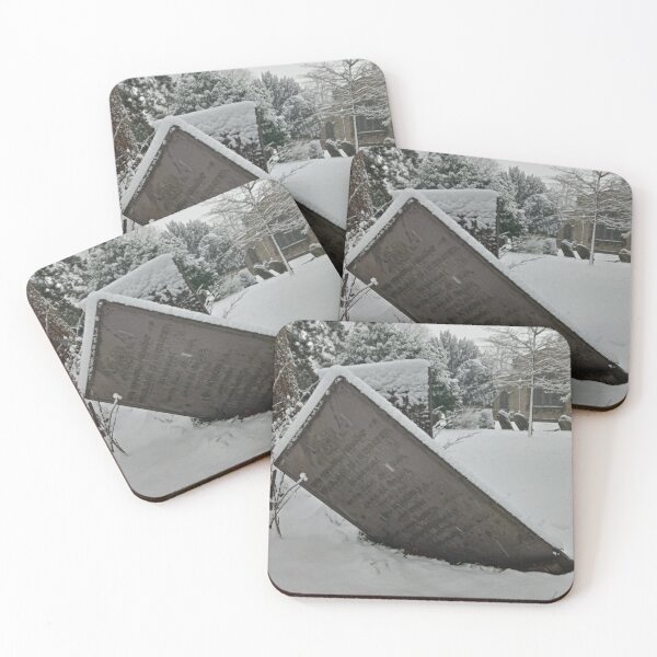Item preview, KABFA Designs St Mary;s Hinckley Church in the snow fallen grave. designed and sold by KABFA Designs.
