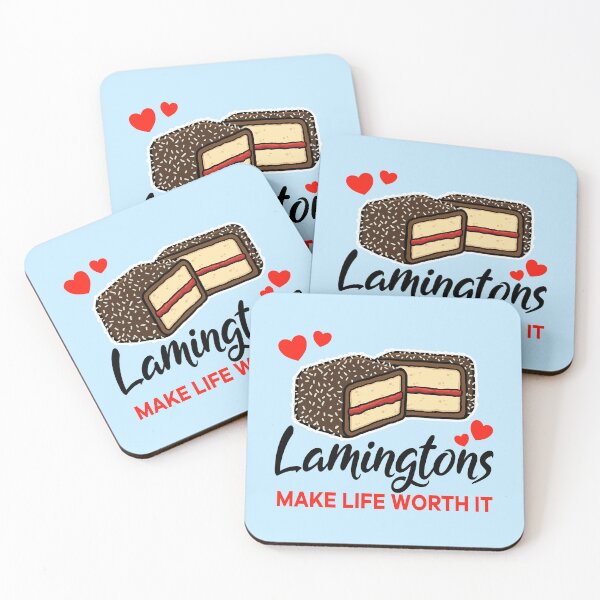 Item preview, Lamingtons make life worth it designed and sold by jonmlam.