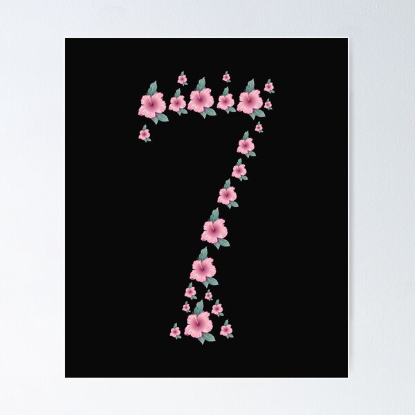 Item preview, Lucky Number Seventh Heaven flower designed and sold by Zakrytos ★★★★★.