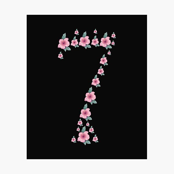 Item preview, Lucky Number Seventh Heaven flower designed and sold by Zakrytos ★★★★★.