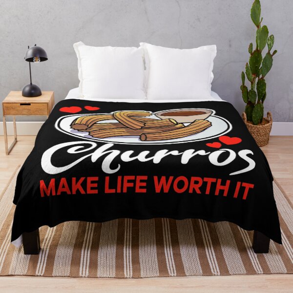 Item preview, Churros make life worth it saying designed and sold by jonmlam.