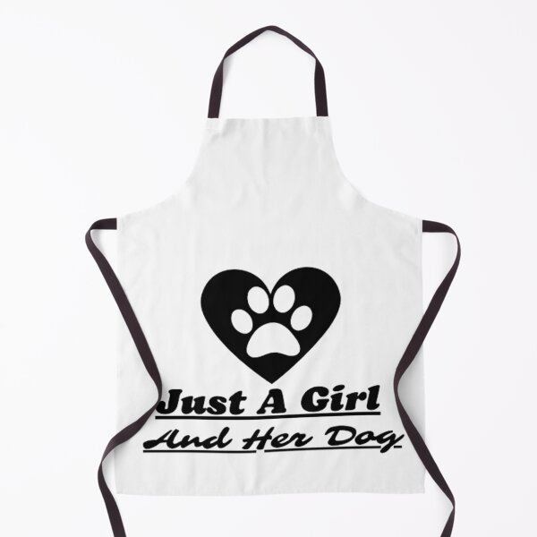 Item preview, Just A Girl And Her Dog - heart designed and sold by AnimalWorldArtt.