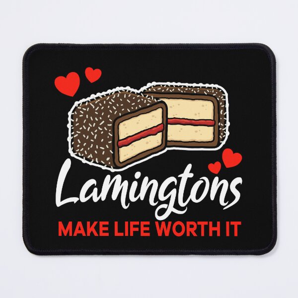 Item preview, Lamingtons make life worth it saying designed and sold by jonmlam.