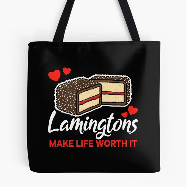 Item preview, Lamingtons make life worth it saying designed and sold by jonmlam.