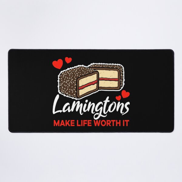 Item preview, Lamingtons make life worth it saying designed and sold by jonmlam.