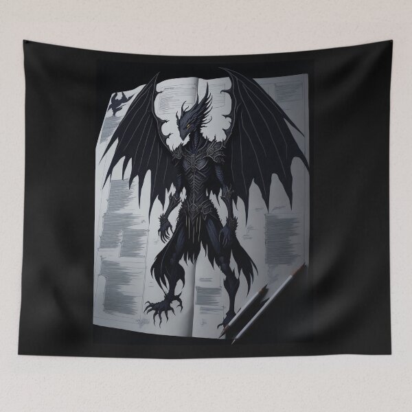 Item preview, Elevate Your Style with the Mystical Charm of the Dragon's Fourth Wing designed and sold by Paolospresent.
