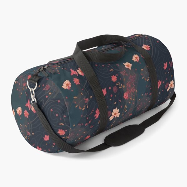 Item preview, Seamless Patterns of flowers with dark background designed and sold by GloriousChoice.