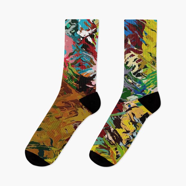 Item preview, Colourful Crosshatch Abstract Pattern designed and sold by Trevor Hirst.
