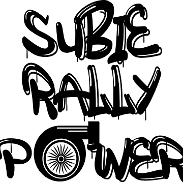 Artwork thumbnail, Subie Rally Power by DomGDesign