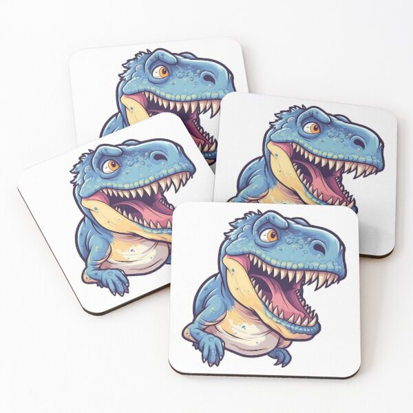 Item preview, Blue T-Rex Sticker designed and sold by godhauss.