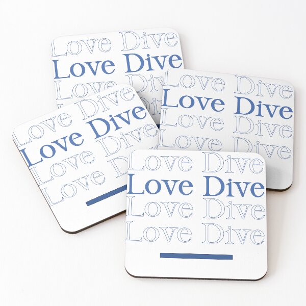 Item preview, IVE LOVE DIVE INSPIRED ART designed and sold by LizsHelpline.