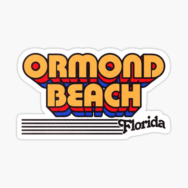 Ormond Beach Stickers Redbubble