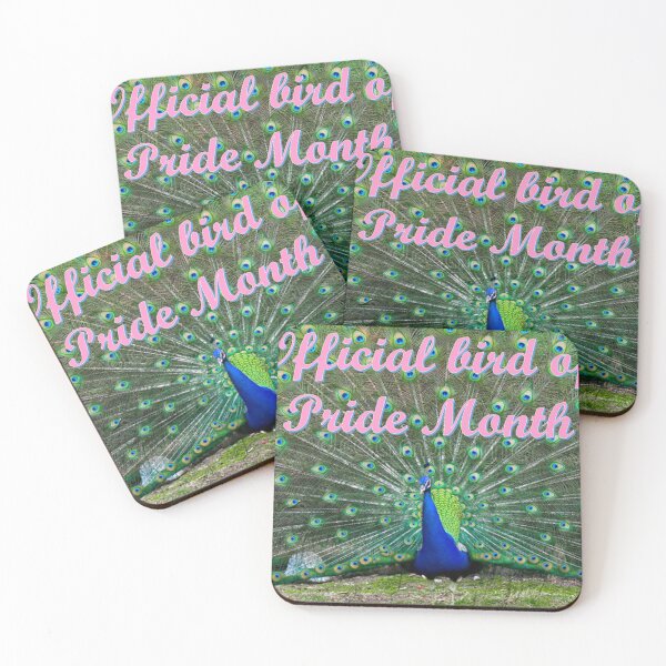 Item preview, Gay Pride Month Official Bird Peacock designed and sold by BattlefoxxEarth.