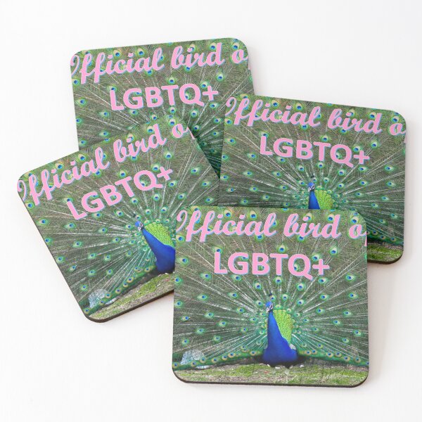 Item preview, Gay Pride LGBTQ Official Bird Peacock designed and sold by BattlefoxxEarth.