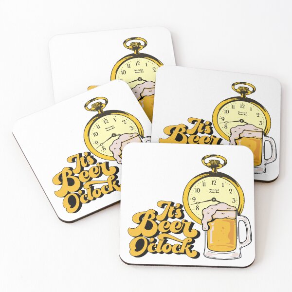 Item preview, Beer O'Clock Time designed and sold by TheMiniMeg.