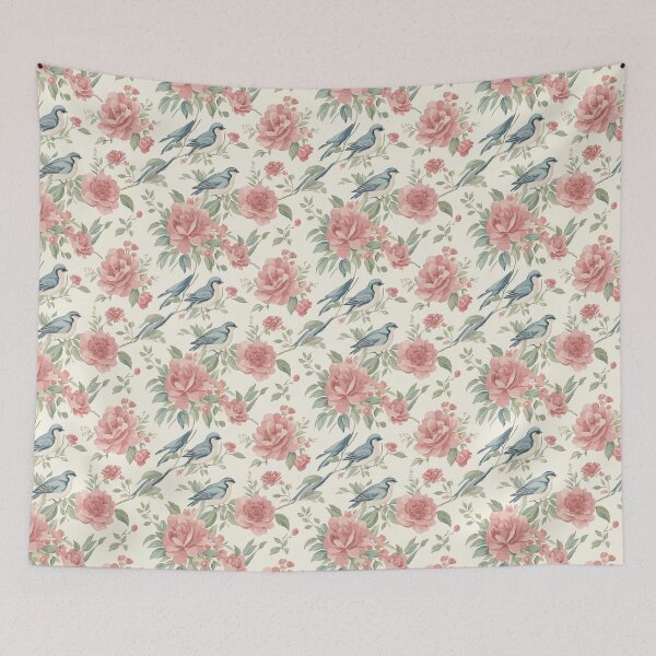 Item preview, Abstract Art Seamless Pattern with Birds designed and sold by GloriousChoice.