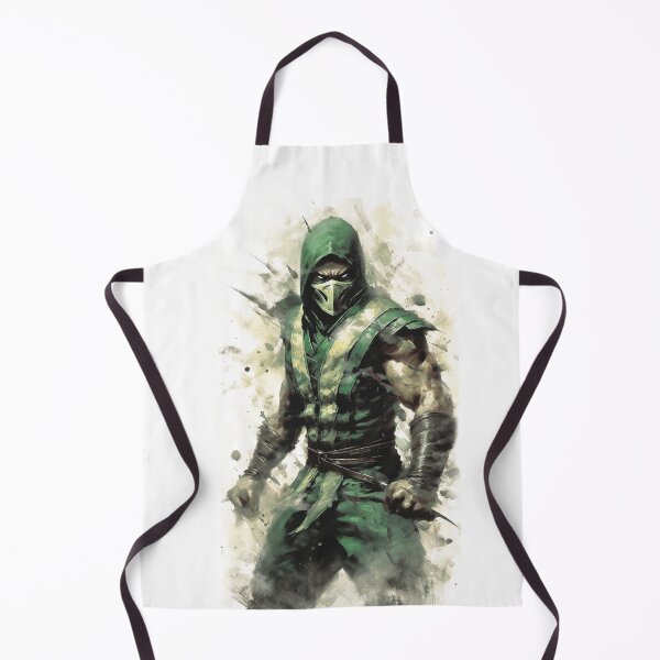 Artikelvorschau, Aquarellmalerei eines Reptils aus Mortal Kombat entworfen und verkauft von Druss2012.