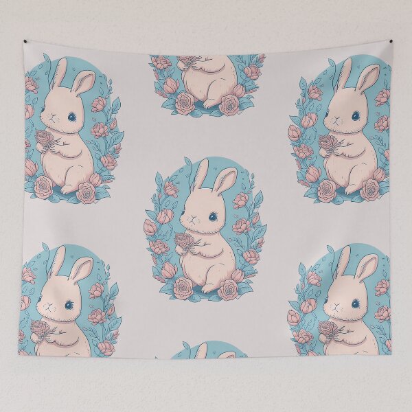 Item preview, Nature's Rosie Bunny designed and sold by pigipeach.