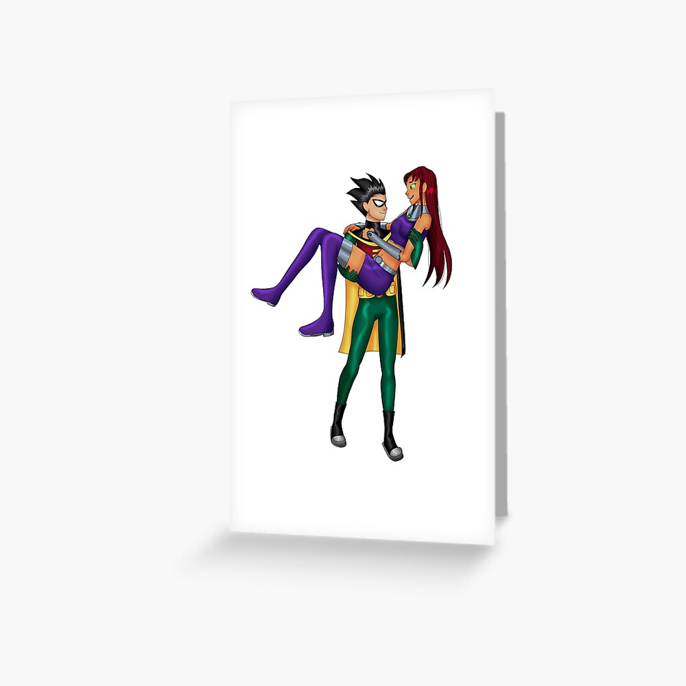 Robin and Starfire