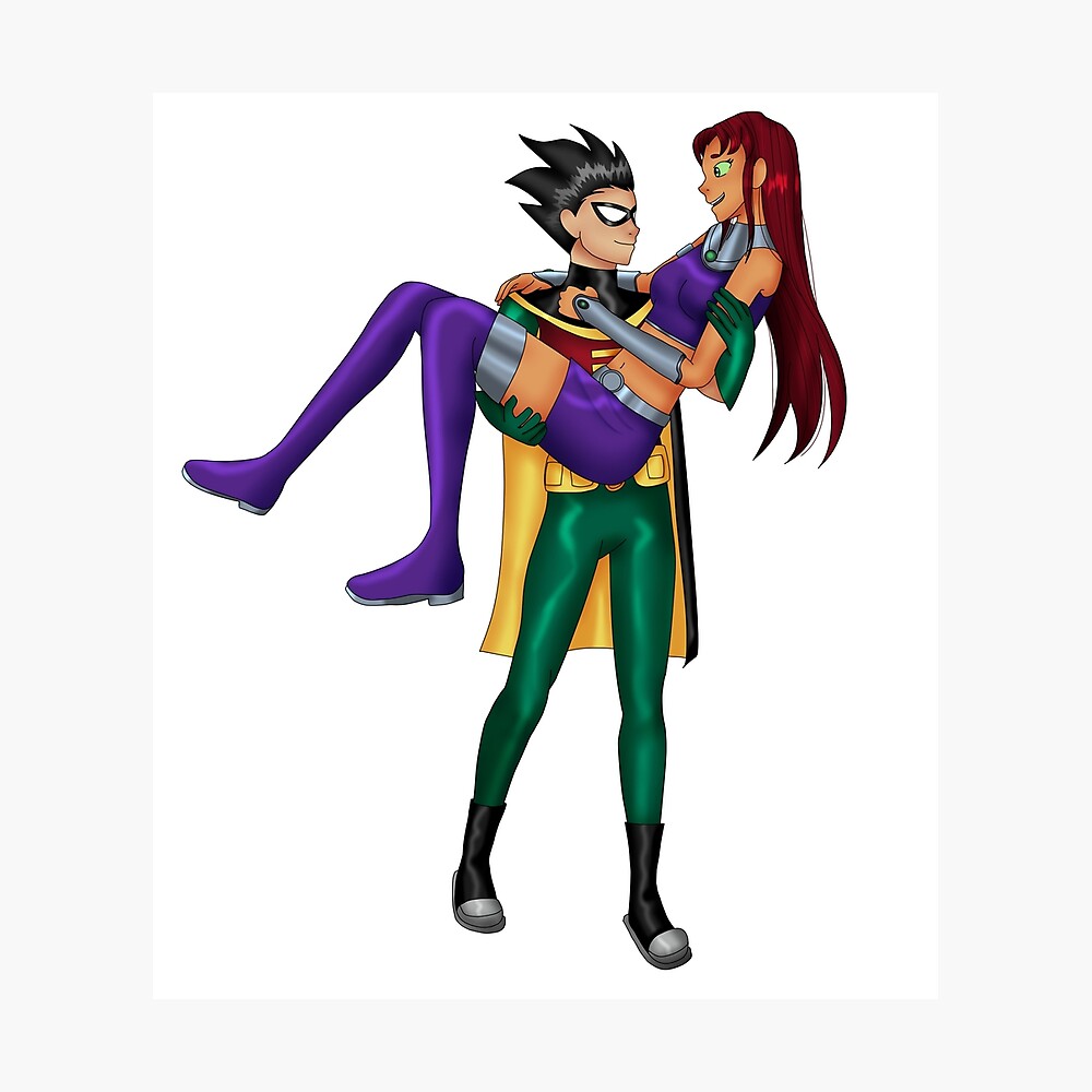 Robin and Starfire