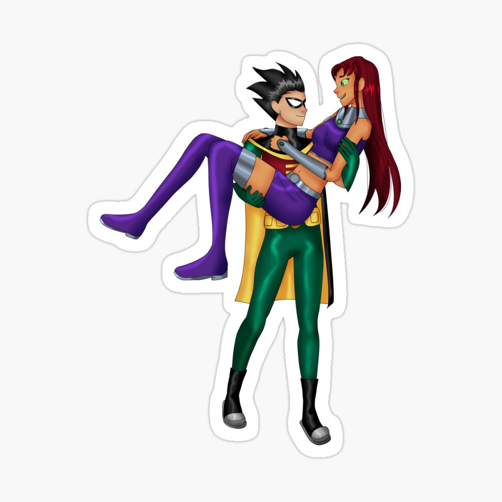 Robin and Starfire