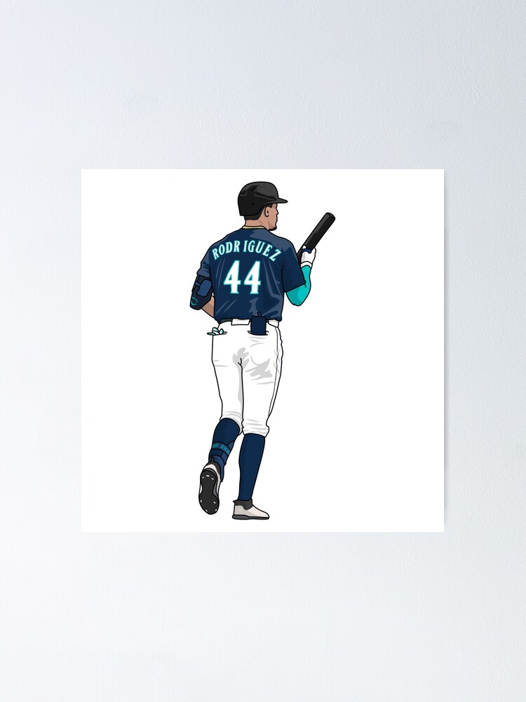 Julio Rodriguez Seattle Mariners Baseball Home Run Poster Man 