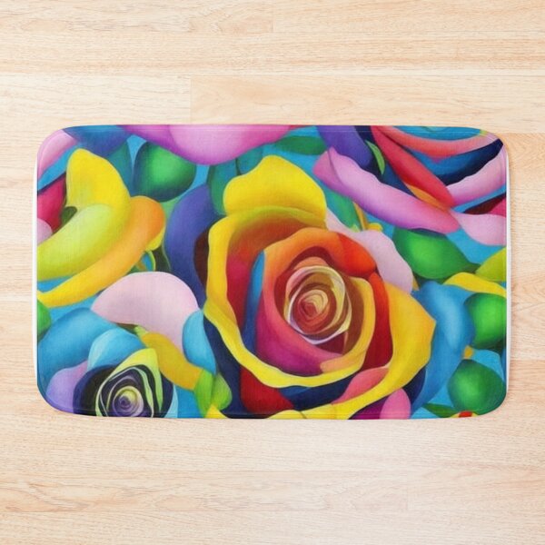 Item preview, rainbow roses background designed and sold by jkrphoto.