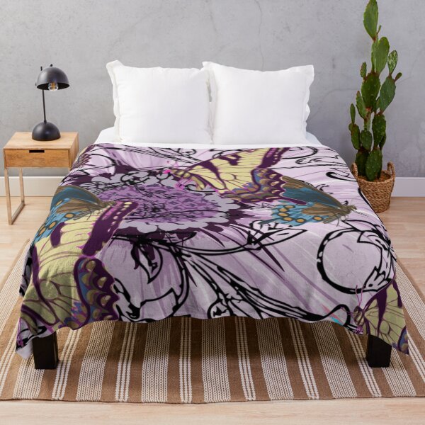 Item preview, Butterflies on a Lavender Flower designed and sold by MaxnGeorge.