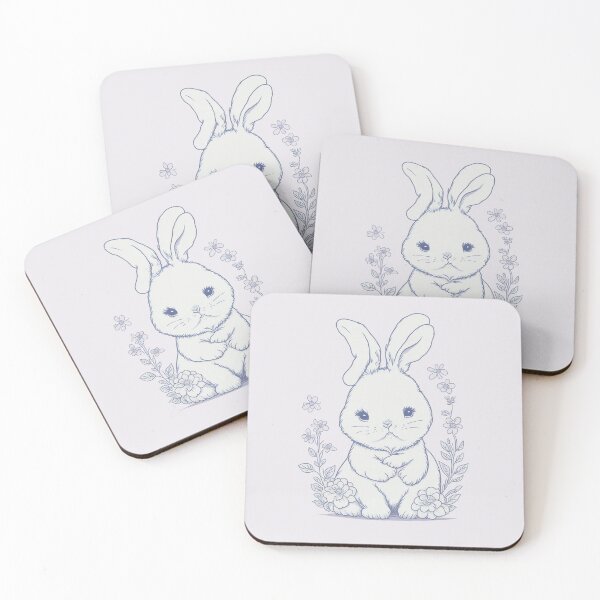 Item preview, White Bunny Enthusiasts designed and sold by pigipeach.