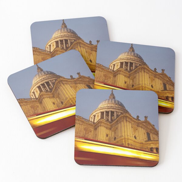 Item preview, St Paul's Red Bus Blur (London) designed and sold by jezkemp.