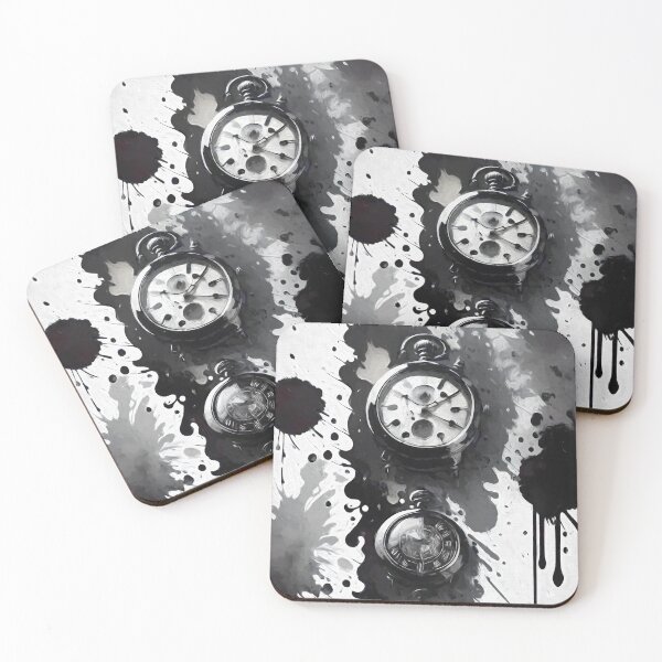 Item preview, Ink Style Pocket Watches designed and sold by jpvoodoo.