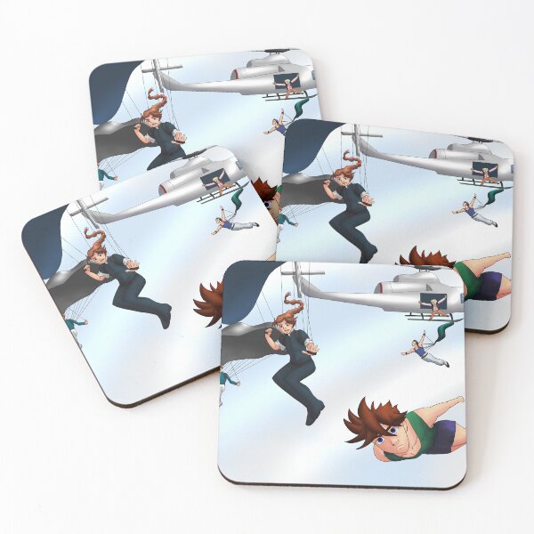 Item preview, Five Terrorists Jumping Out of Helicopter designed and sold by Teffie681.